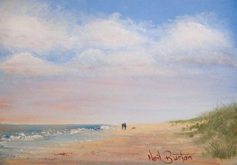 Holme Next the Sea at Dusk - Neil Burton