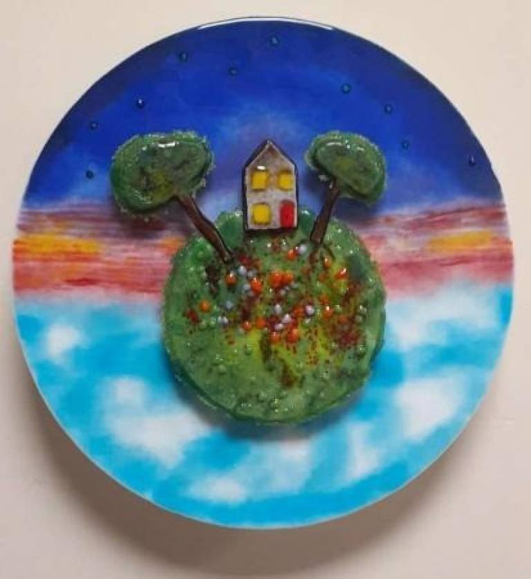 House1, 34cm diameter - Caroline Channing