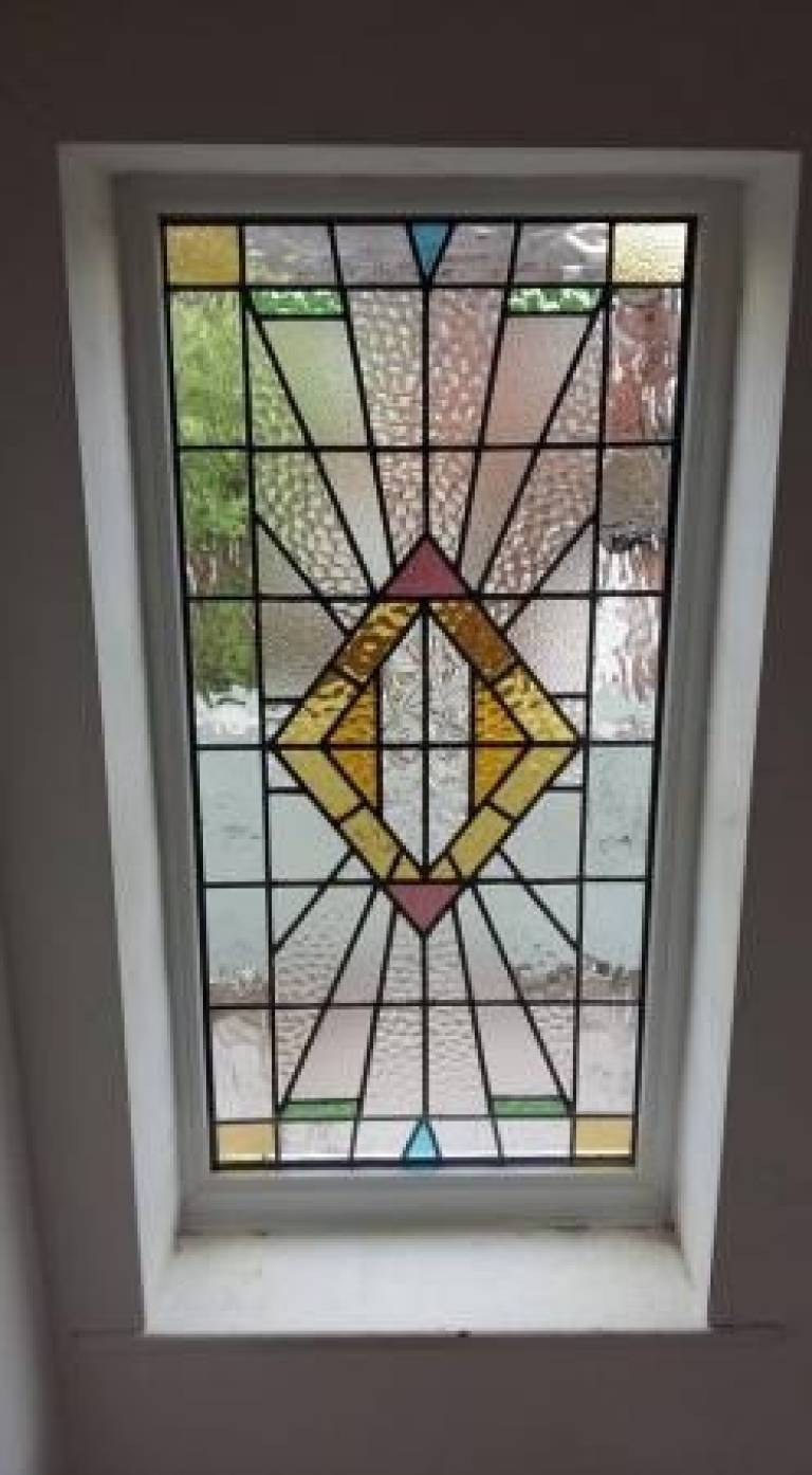Finished window - Caroline Channing