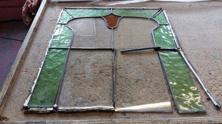 Bedroom window, Old Trafford House - Caroline Channing