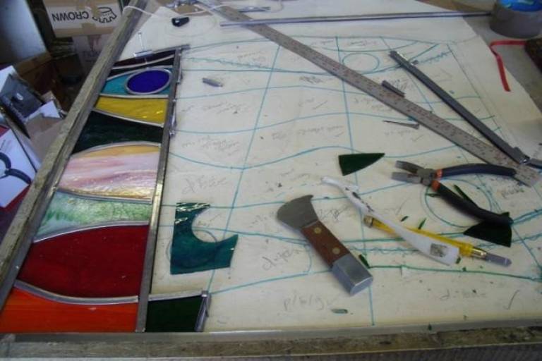 Window under construction #1 - Caroline Channing