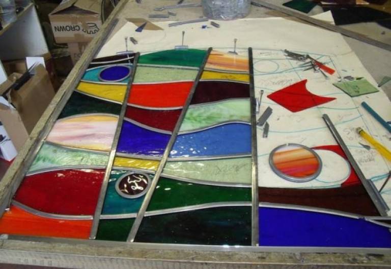 Window under construction #2 - Caroline Channing