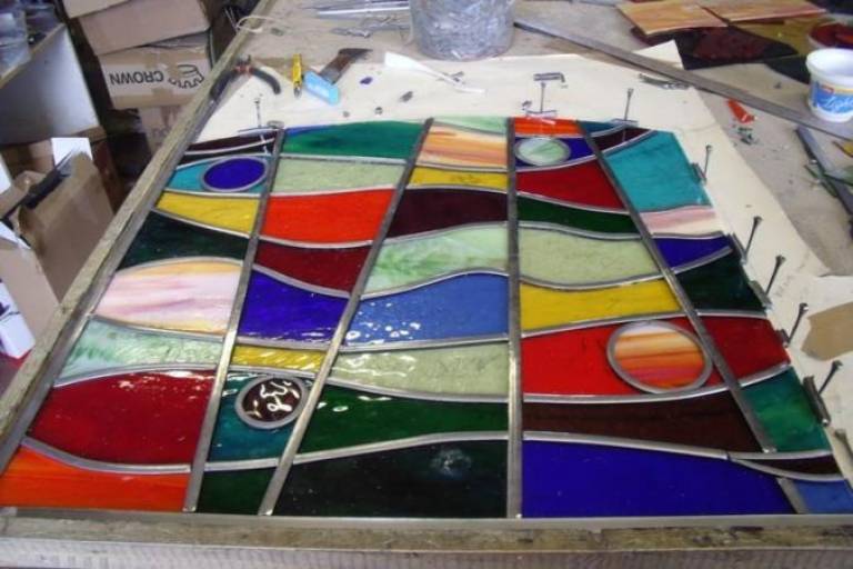 Window under construction #3 - Caroline Channing