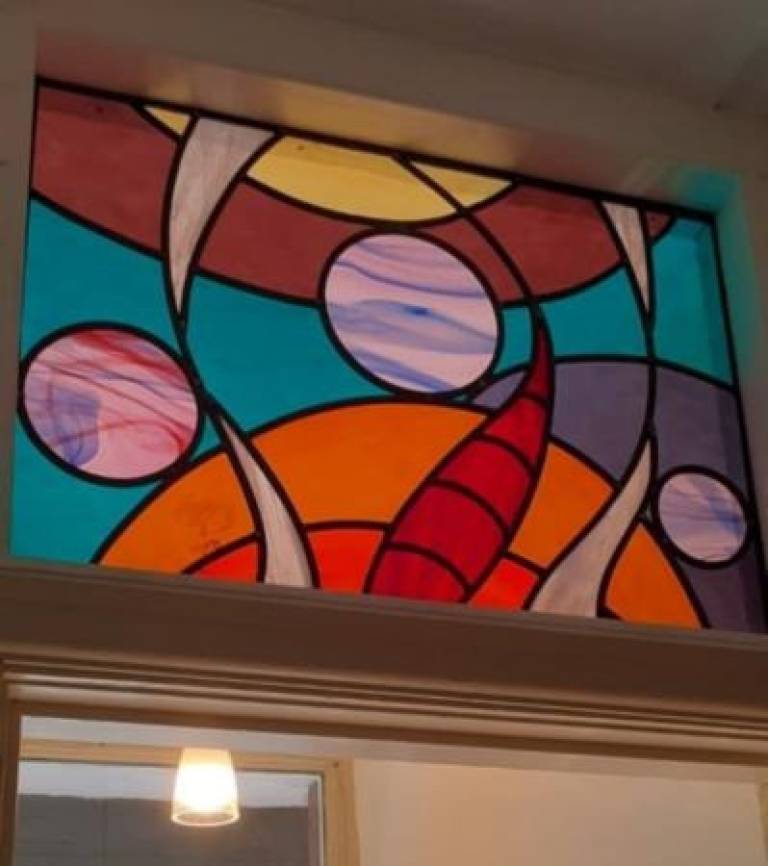 Window Over An Interior Door - Caroline Channing