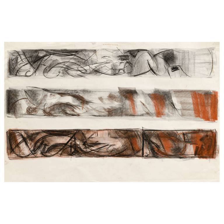 Sketches for 'A LANDSCAPE SYMPHONY' (6277), 1977 - JOHN HITCHENS