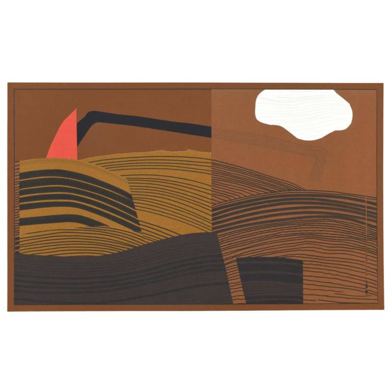 UPLAND FURROWS, 1989 - JOHN HITCHENS