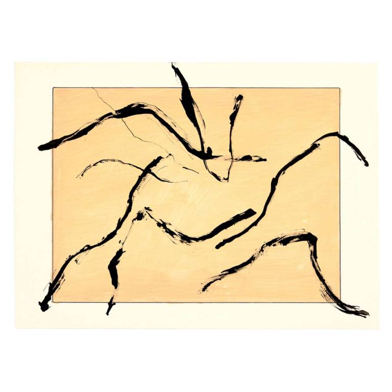 STICK DRAWING I, 2022 - JOHN HITCHENS
