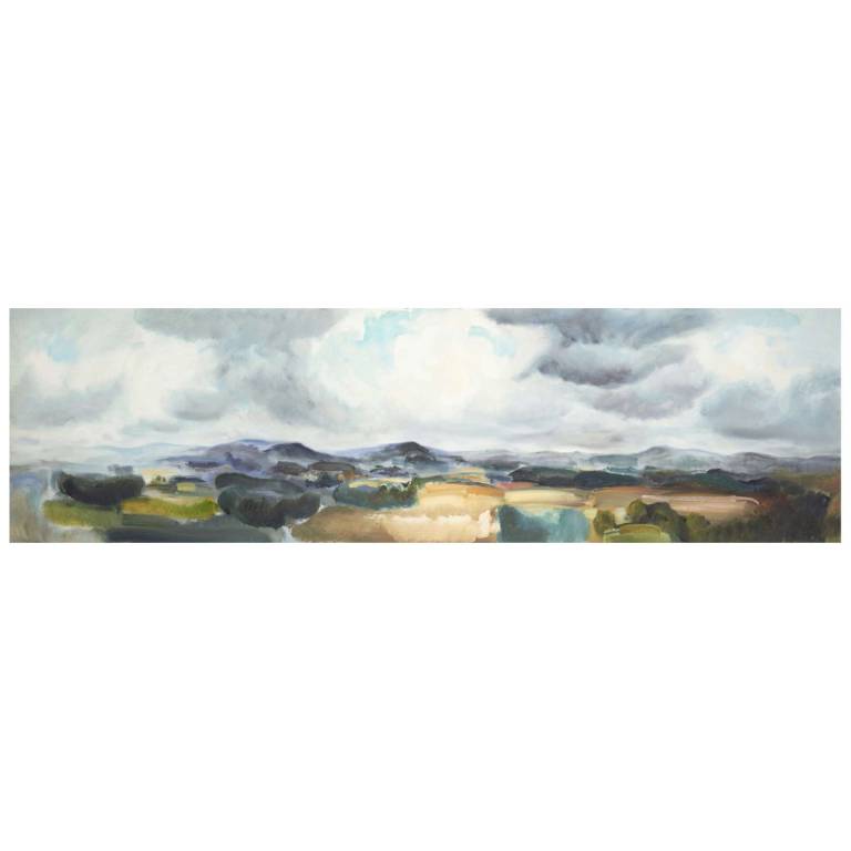 LOWLAND PANORAMA, SEPTEMBER; 1972 - JOHN HITCHENS