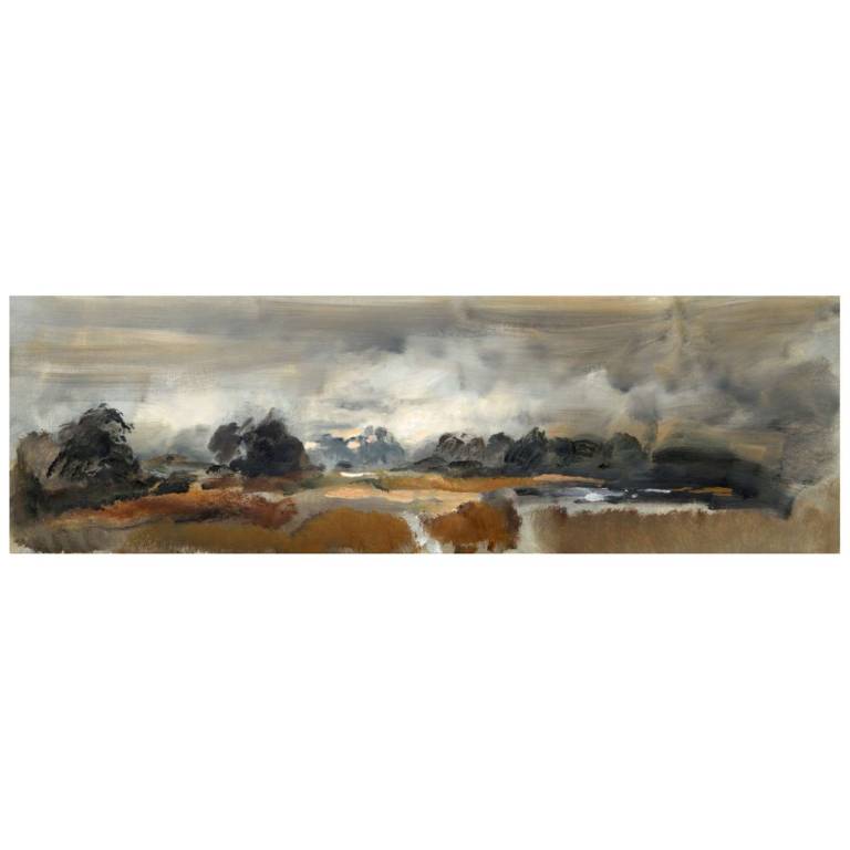 CHURCH NORTON EVENING, 1974 - JOHN HITCHENS