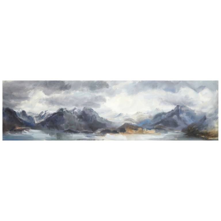 LOCH TORRIDON, DISTANT SNOW; 1971 - JOHN HITCHENS