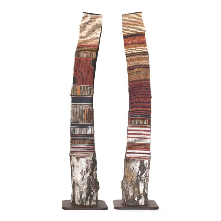 TALL WEAVE BLADE, 2008 - JOHN HITCHENS