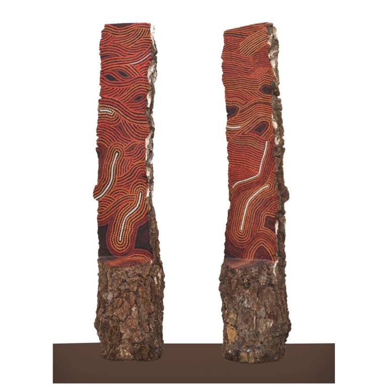 STUBBLE AND BARK, 2008 - JOHN HITCHENS