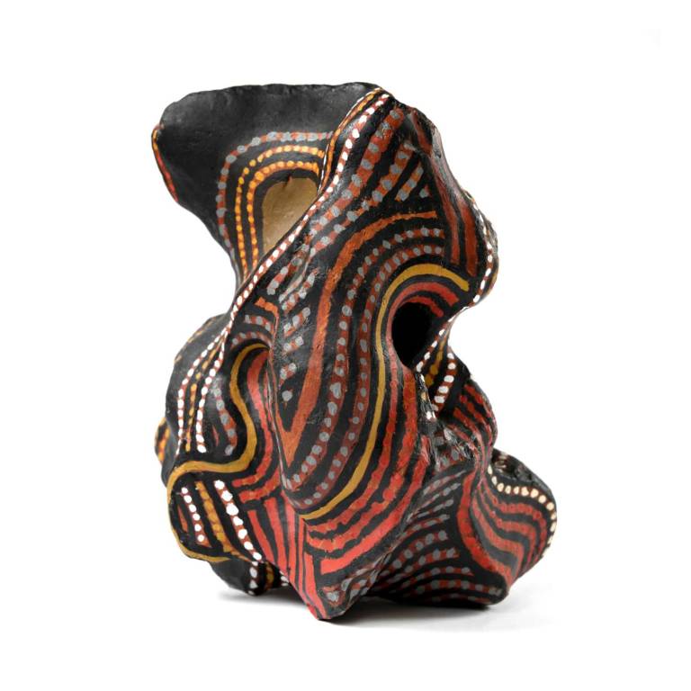 Black Beach Stone, 1995 - JOHN HITCHENS