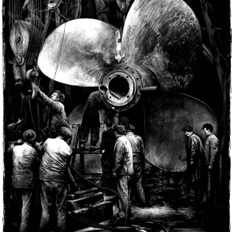 How Many Shipbuilders (Limited Edition Print)