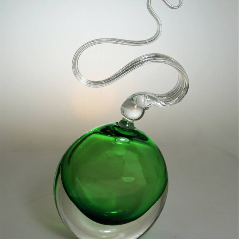 Moss Green Wave Scent Bottle