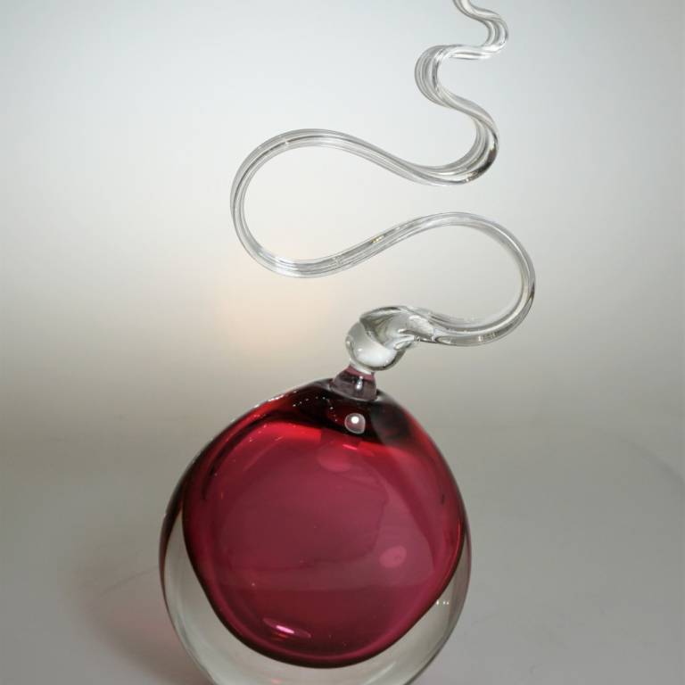 Ruby Wave Scent Bottle