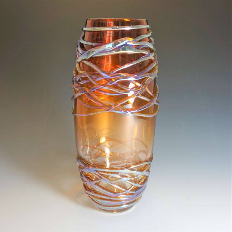Medium Golden Trailing Vase