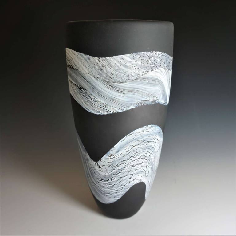 Medium Tall Vase Monochrome
