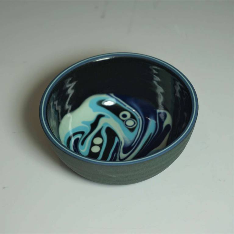 Chiisana Bowl Blue/Grey (RG84)