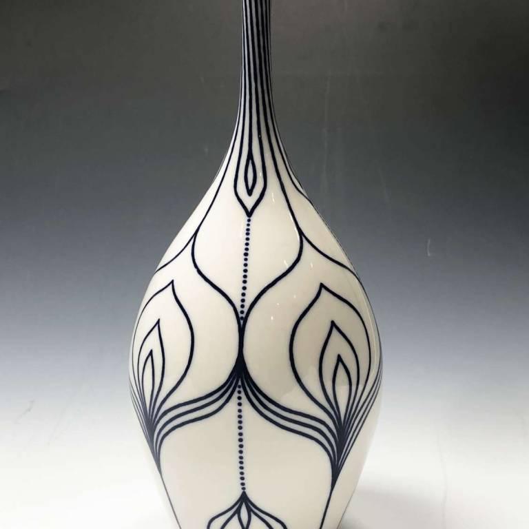 Large Narrow Calla Lily Bottle