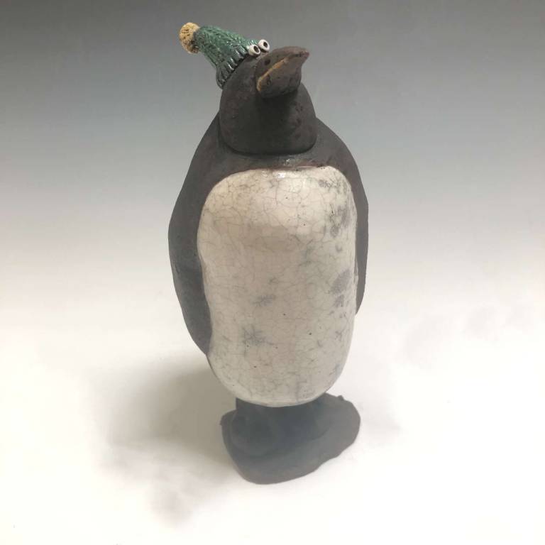 Penguin with Woolly Hat