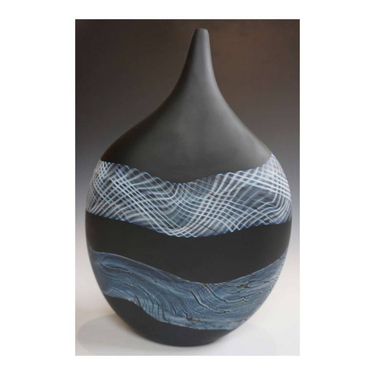 Medium Teardrop Vase Monochrome