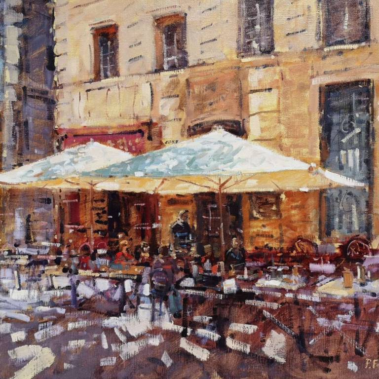 Light on a cafe, Arles