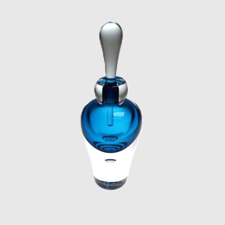 Blue Bubble Bottle