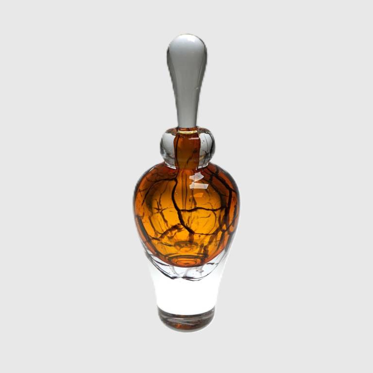 Craquele Perfume Bottle Gold