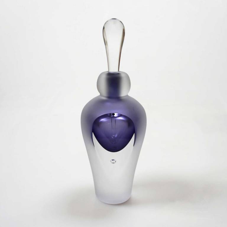 Sandblasted Perfume Bottle