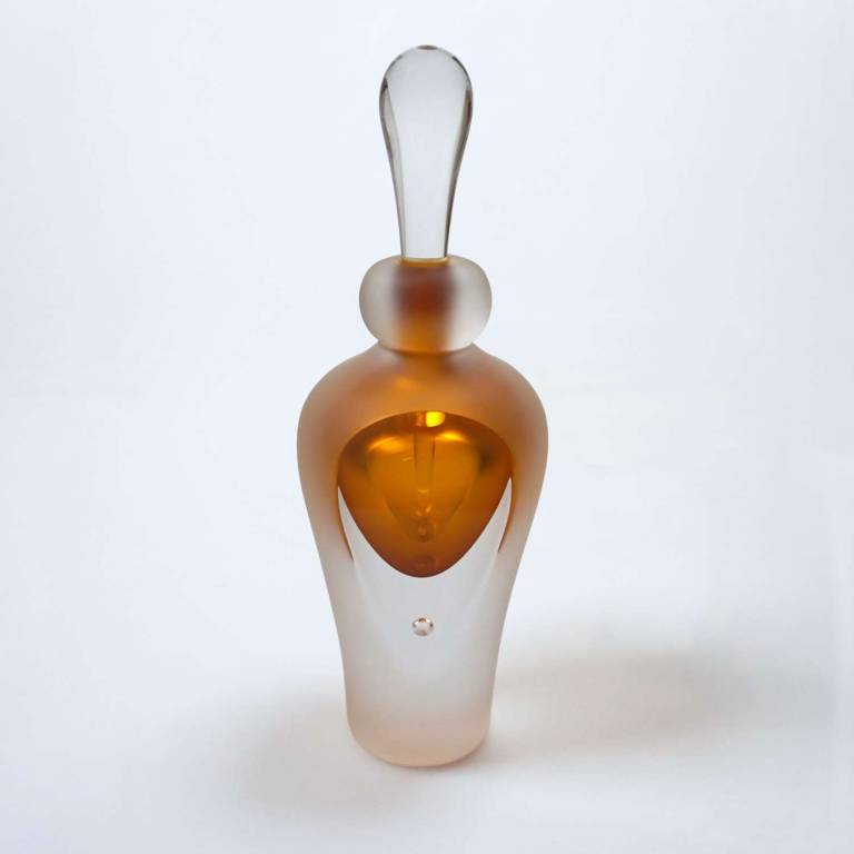 Sandblasted Perfume Bottle