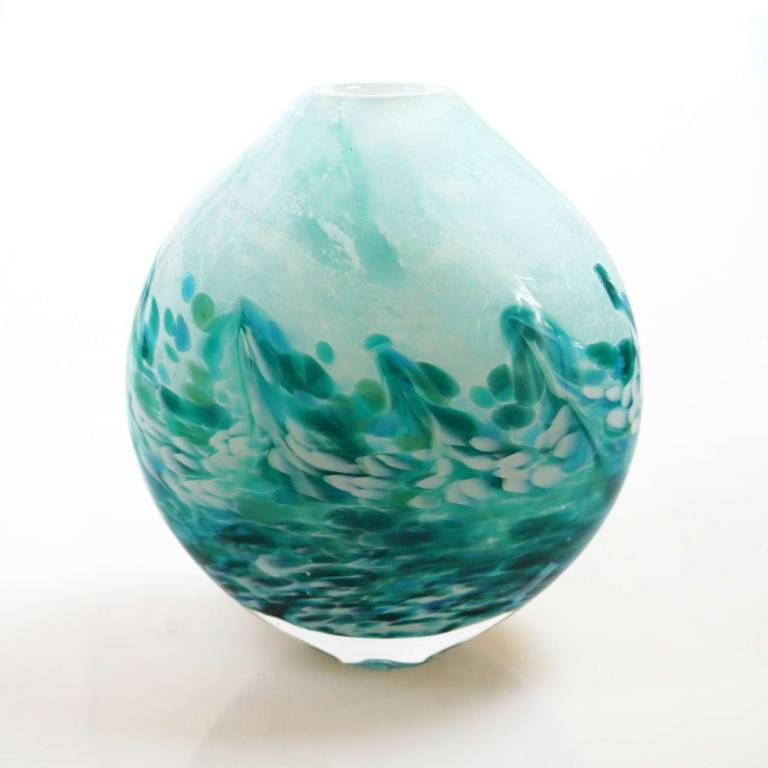 Large Seascape Vase