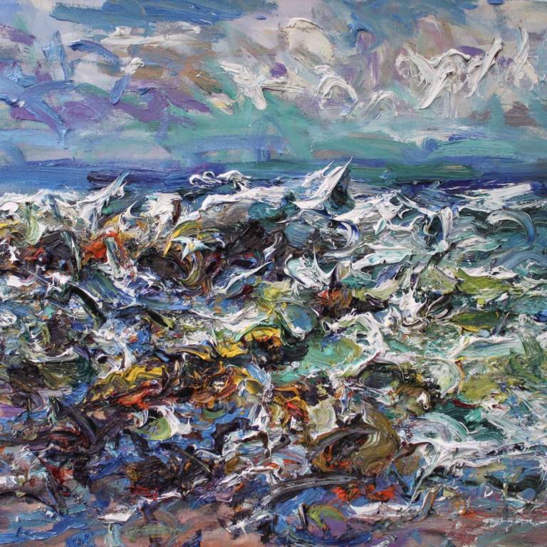 Wild and Windy, Hopeman Beach