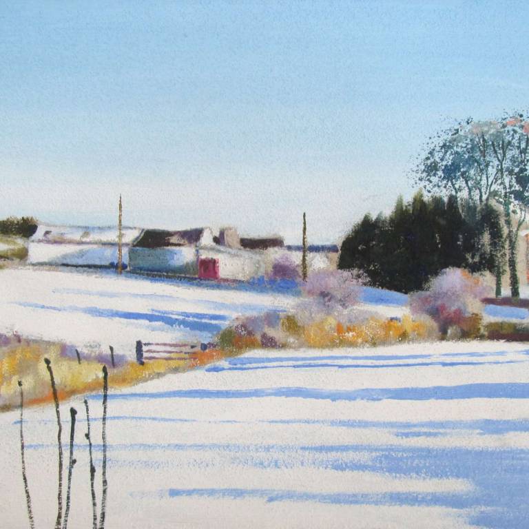 January Snowfall, Galloway Farm