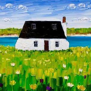 Cottage and Machair Tiree