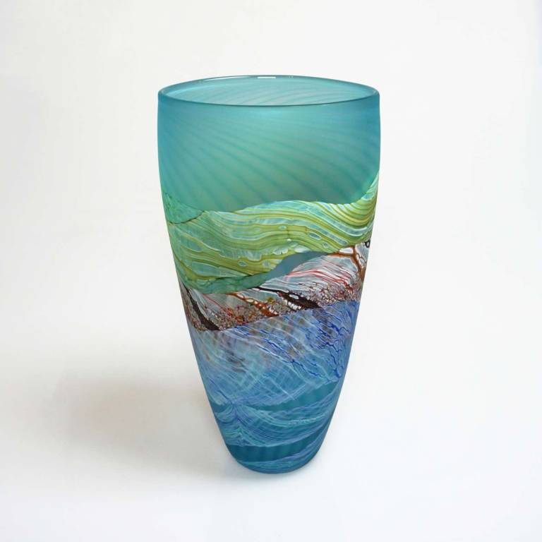 Waves Medium Tall Vase