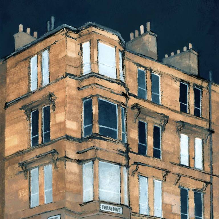 Finlay Drive, Night Study