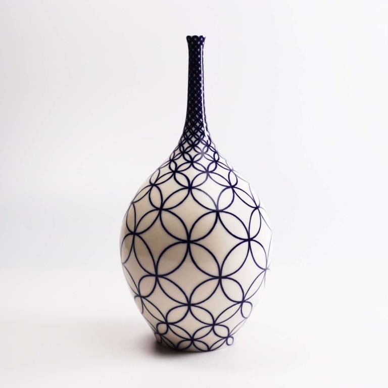 Large Wide Condensed Double Ring Bottle