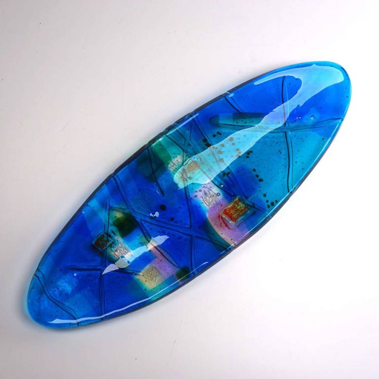 King Fisher Pool Oval Dish