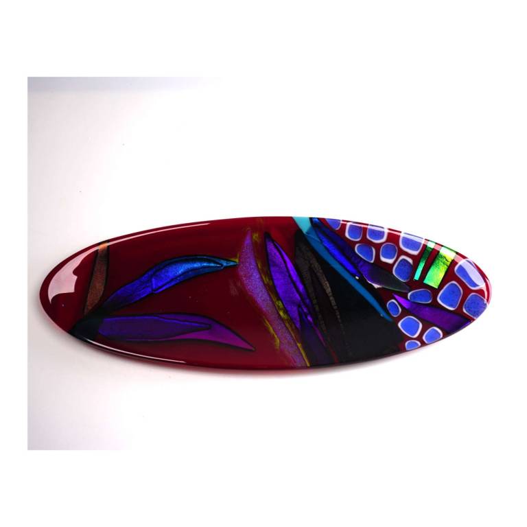 Cherry Skies Oval Dish