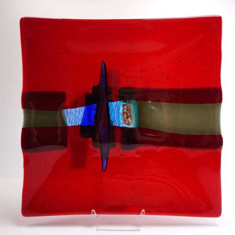 Ruby Layered Land Plate