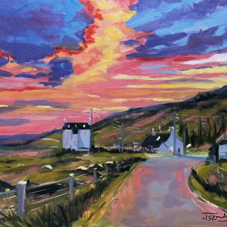 Sunset Near Poolewe, Wester Ross