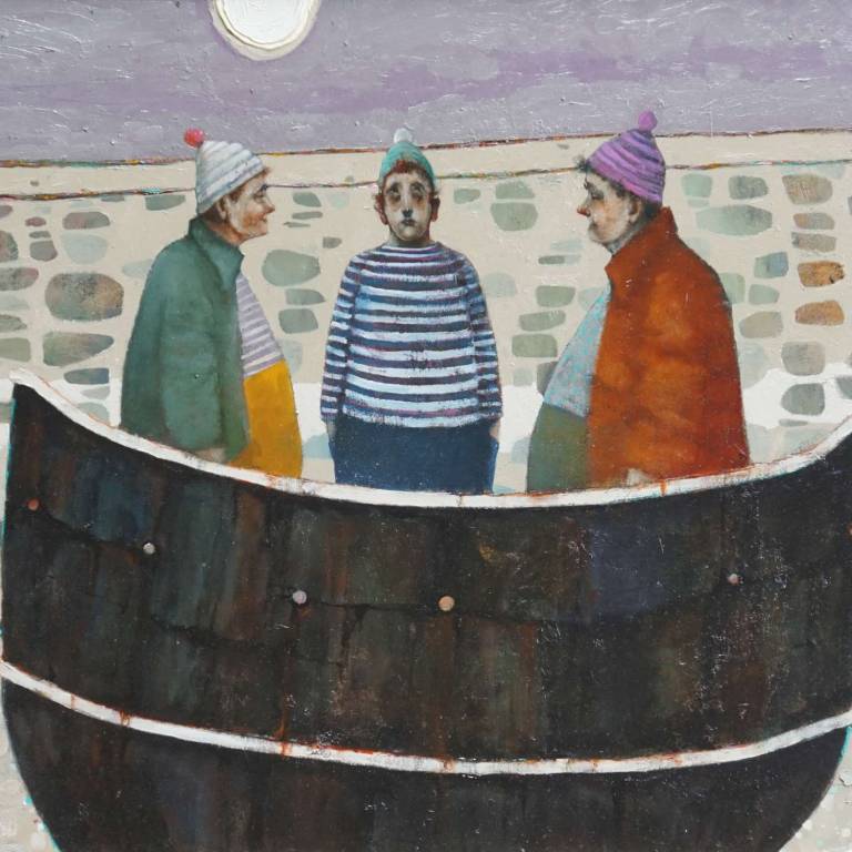 Three Bams on a Boat