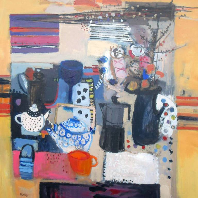 Still Life With Blue Glass