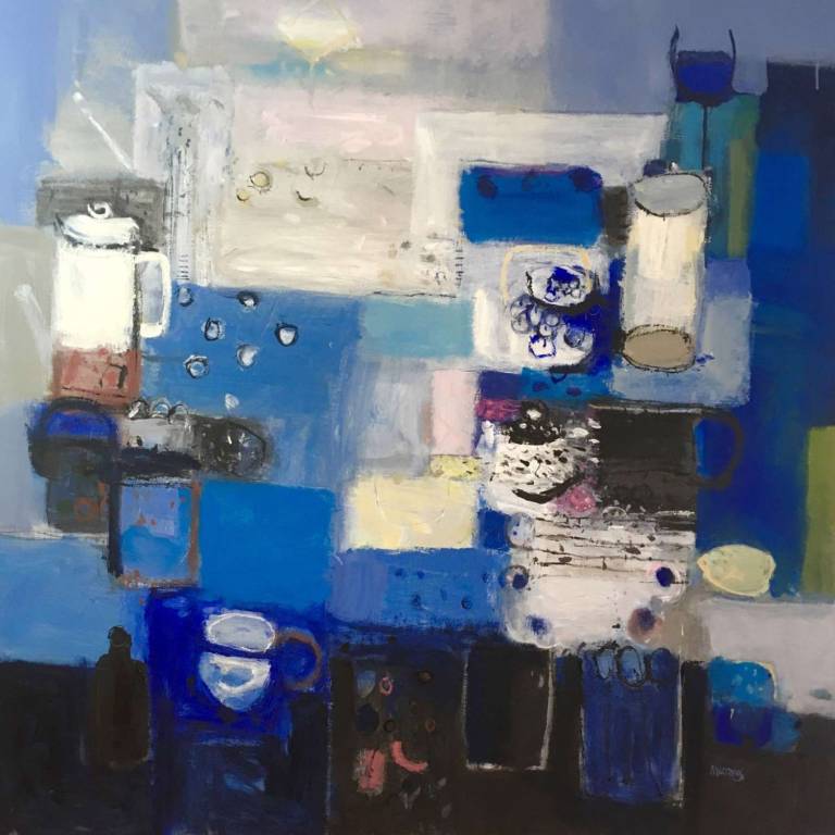 Black Bottles and Chinese Teapot