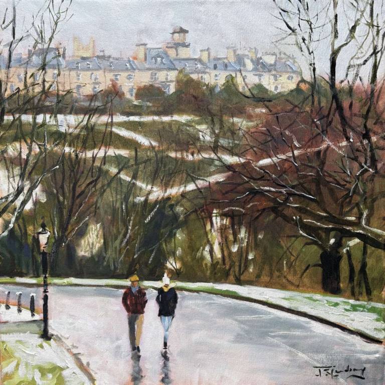 Winter Vista Towards Kelvingrove