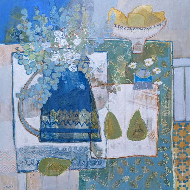 Pears and Eucalyptus