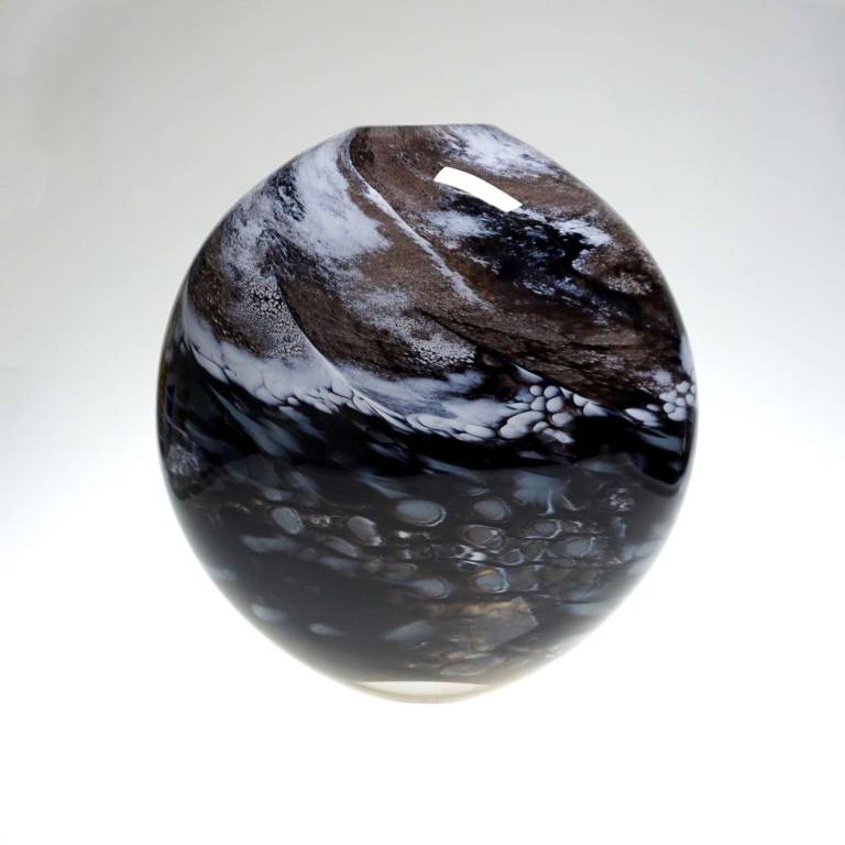 Abstract Landscape Vase