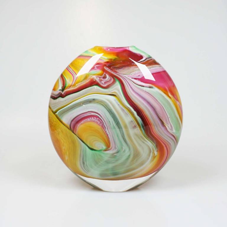 Fluid Colour Pebble Vase