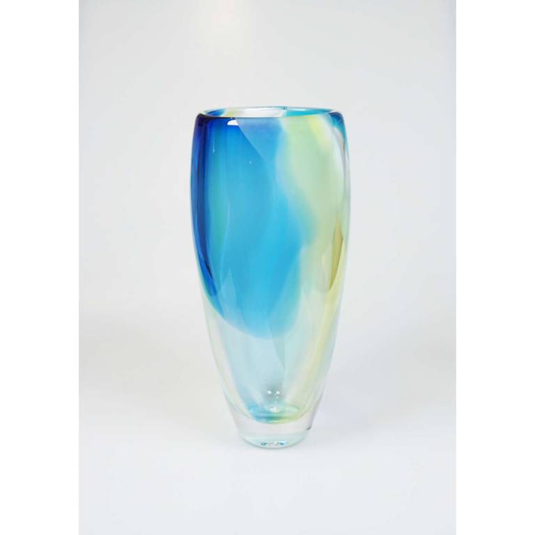 Colour Streams Cylindrical Vase